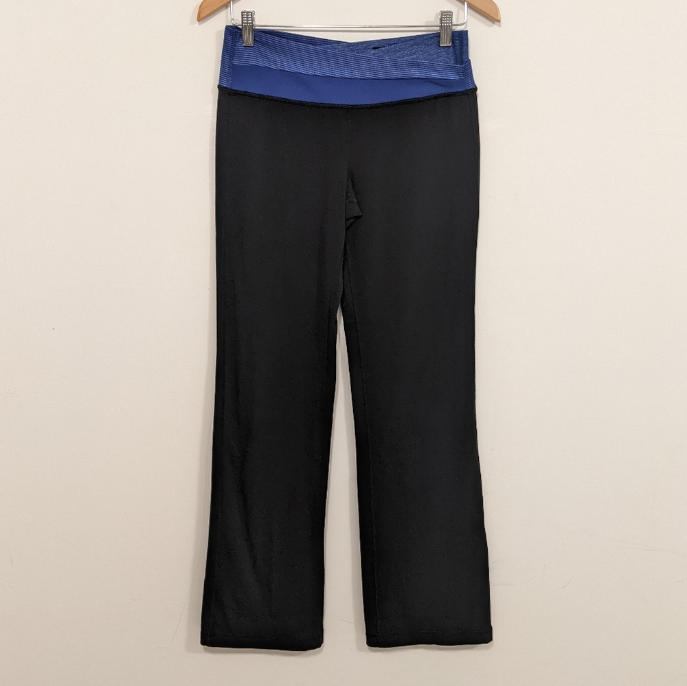 Lululemon Astro Pant Black/Tonka Stripe Pigment Blue 8 - Picture 8 of 16